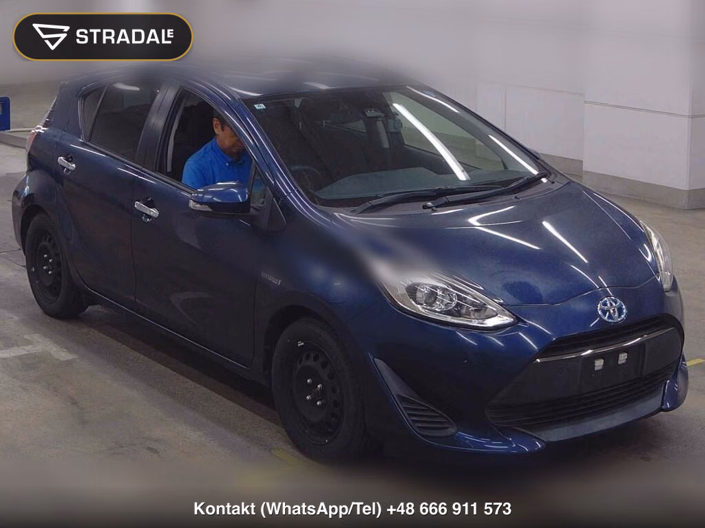 TOYOTA AQUA S STYLE BLACK 2018, aukcja z Japonii, zdjęcie 1