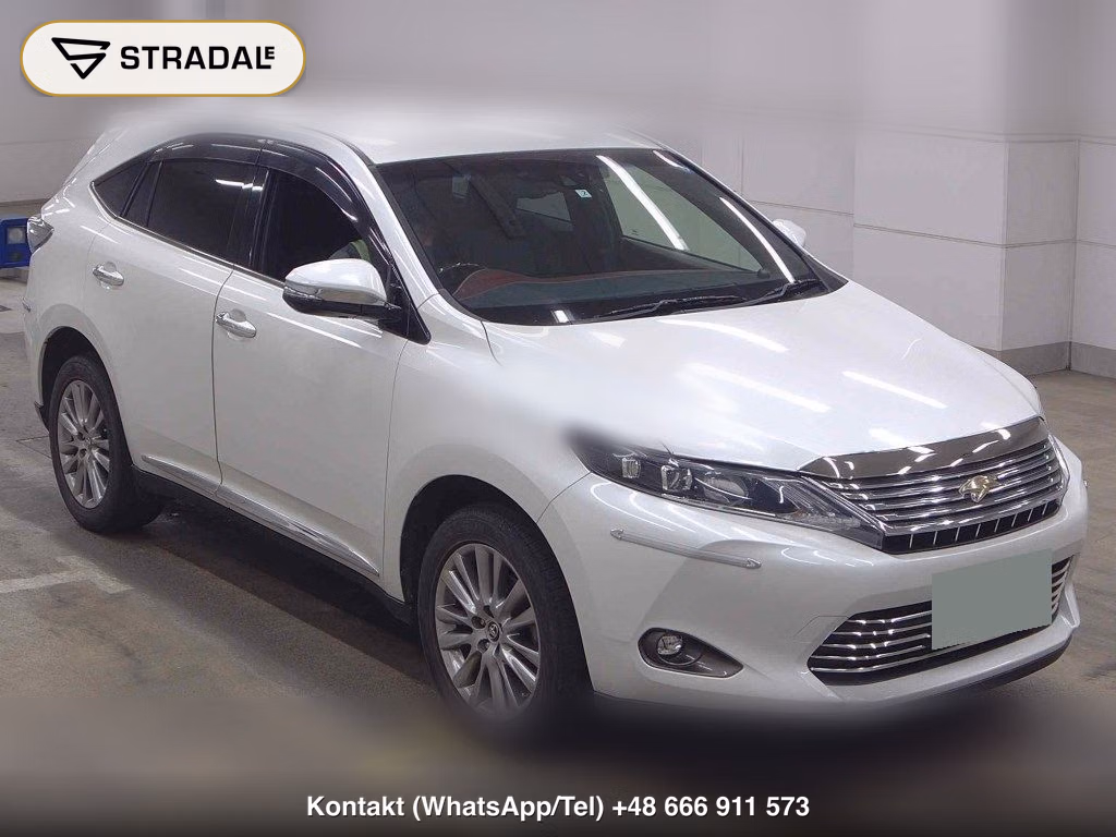 TOYOTA HARRIER 4WD PREMIUM 2016, aukcja z Japonii, zdjęcie 1