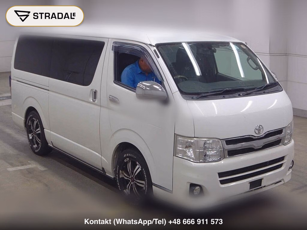 TOYOTA HIACE VAN 5D 4WD LONG SUPER GL 2006, aukcja z Japonii, zdjęcie 1