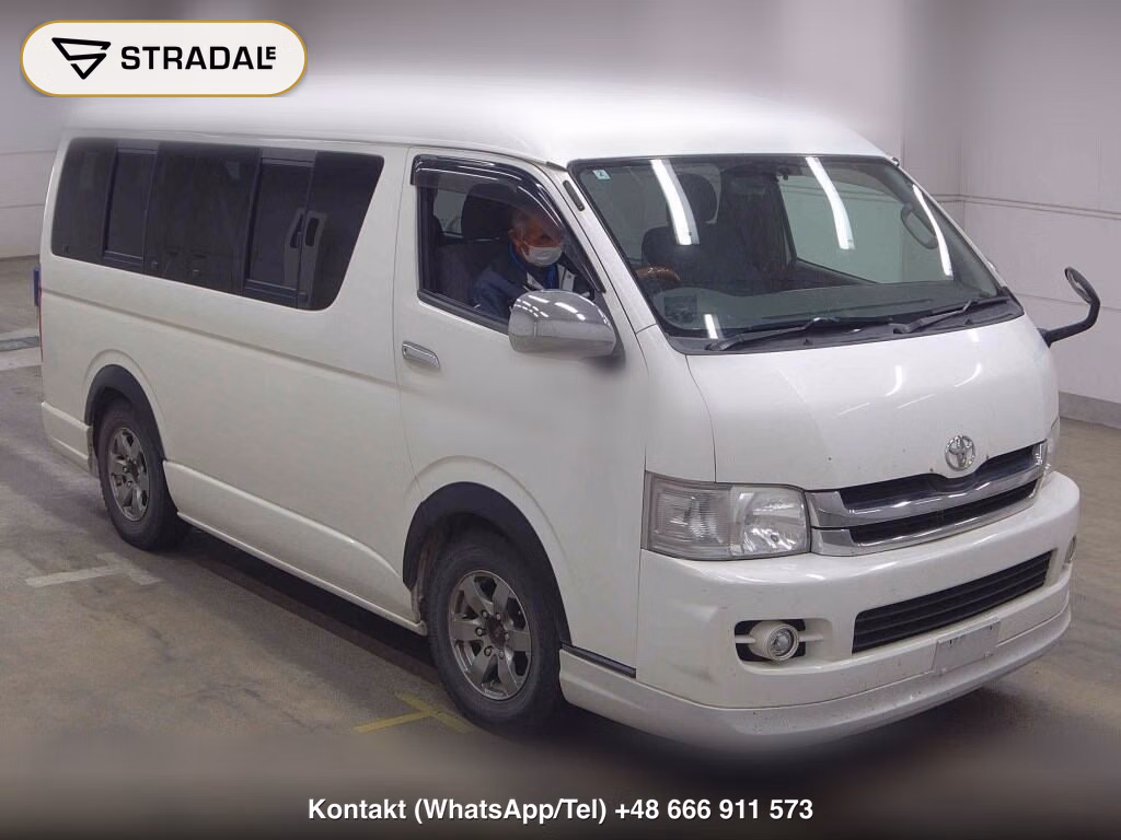 TOYOTA HIACE WAGON 4D 4WD GL 2010, aukcja z Japonii, zdjęcie 1