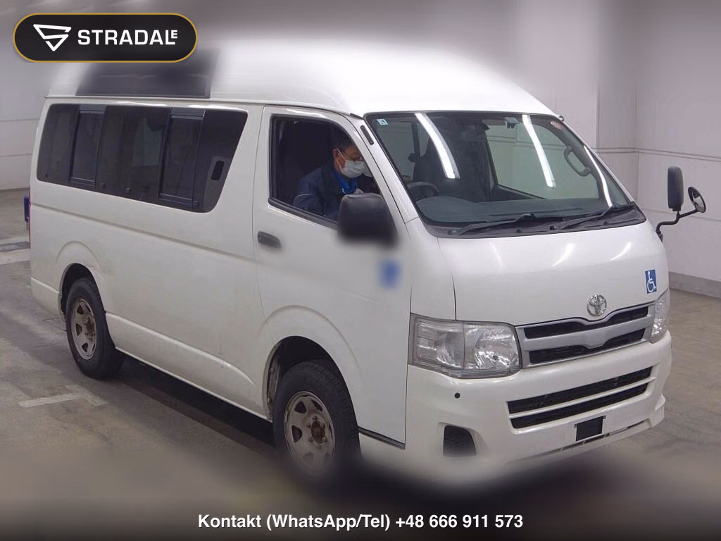 TOYOTA HIACE VAN 4D 4WD OTHERS 2012, aukcja z Japonii, zdjęcie 1