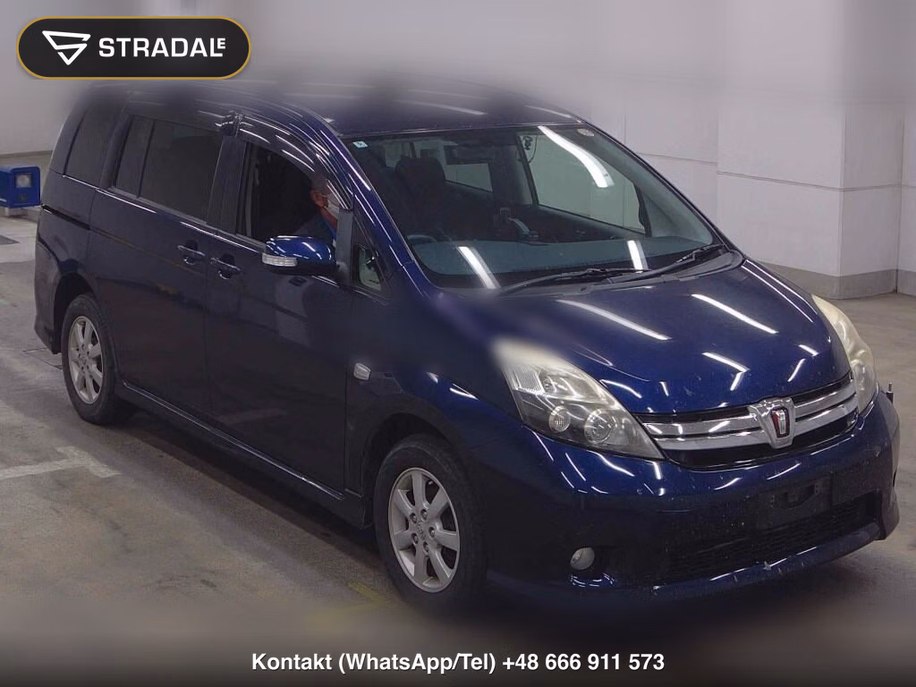 TOYOTA ISIS 4WD PLATANA 2012, aukcja z Japonii, zdjęcie 1