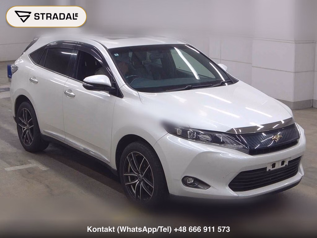 TOYOTA HARRIER 4WD ELEGANCE 2016, aukcja z Japonii, zdjęcie 1