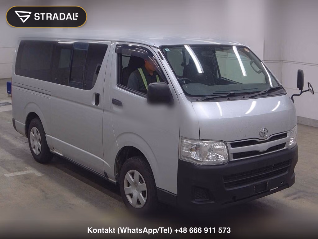 TOYOTA HIACE VAN 5D 4WD DX 2011, aukcja z Japonii, zdjęcie 1