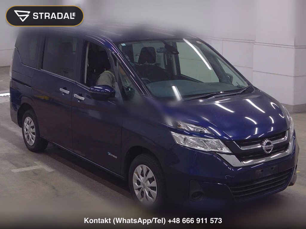 NISSAN SERENA 5D 4WD X 2018, aukcja z Japonii, zdjęcie 1