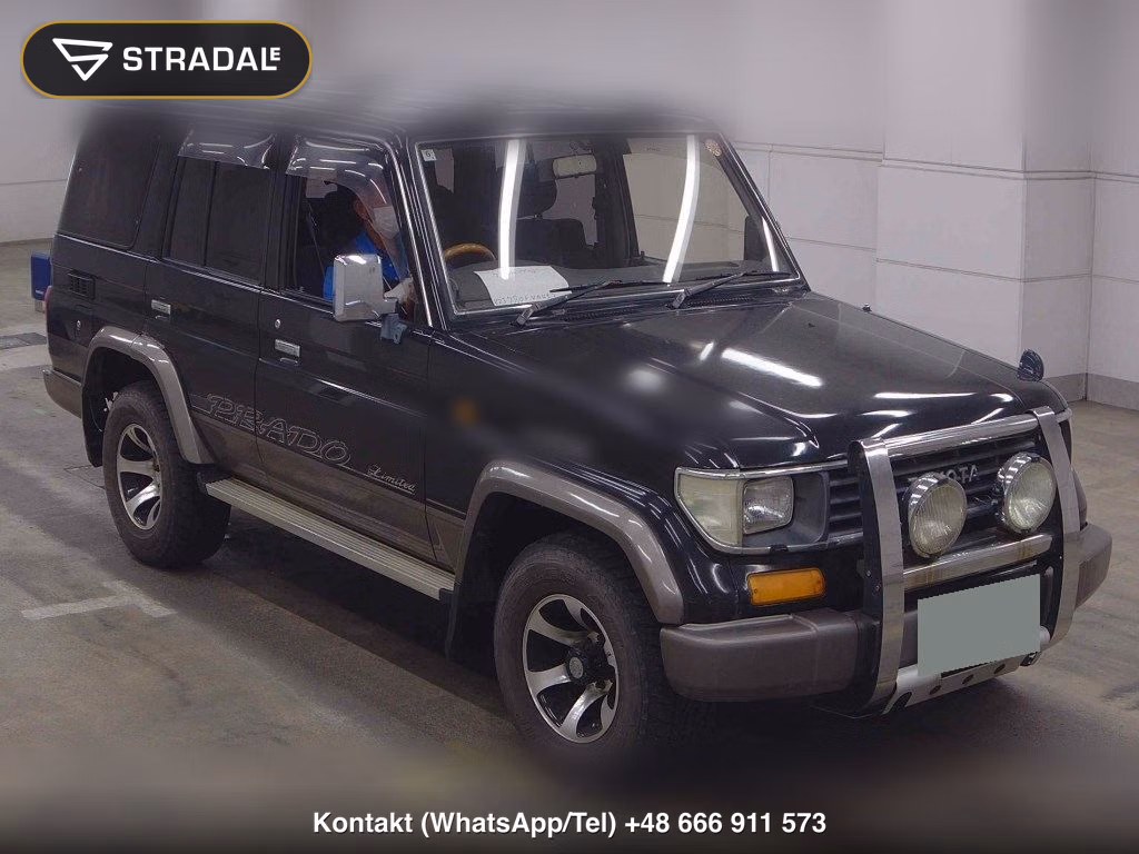 TOYOTA LAND CRUISER PRADO 5D 4WD SX WIDE 1996, aukcja z Japonii, zdjęcie 1