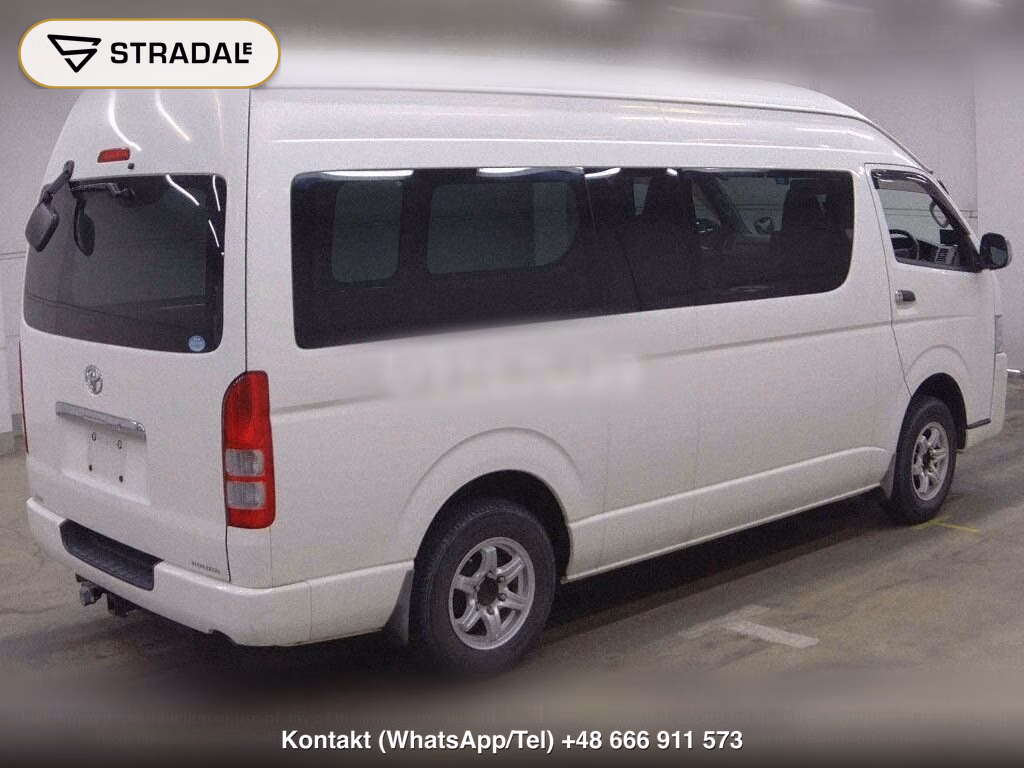 TOYOTA HIACE VAN 4D 4WD SUPER LONG WIDE DX GL PACKAGE, miniaturka 6