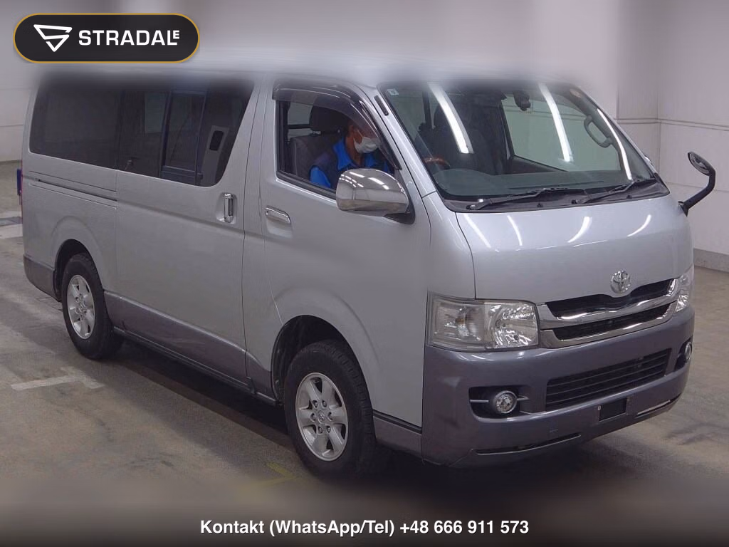 TOYOTA HIACE VAN 5D 4WD LONG SUPER GL 2007, aukcja z Japonii, zdjęcie 1