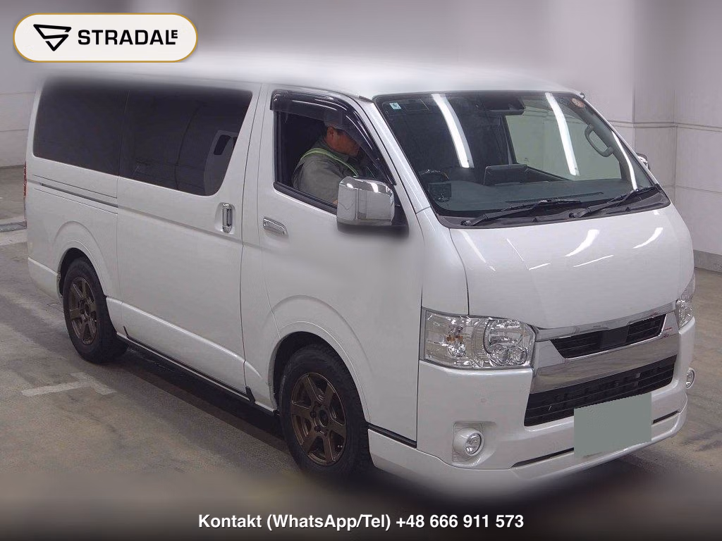 TOYOTA HIACE VAN 5D 4WD LONG SUPER GL 2020, aukcja z Japonii, zdjęcie 1