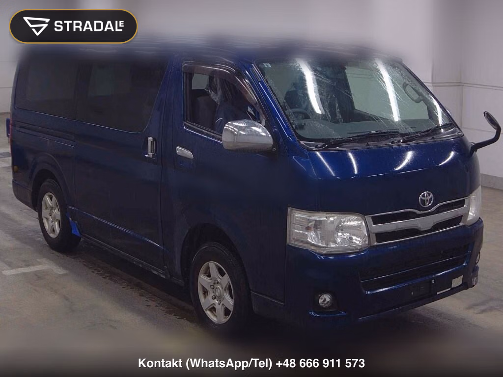 TOYOTA REGIUS ACE VAN 5D 4WD LONG SUPER GL 2010, aukcja z Japonii, zdjęcie 1