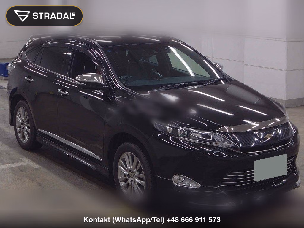 TOYOTA HARRIER HYBRID 4WD PREMIUM ADVANCED PACKAGE 2014, aukcja z Japonii, zdjęcie 1