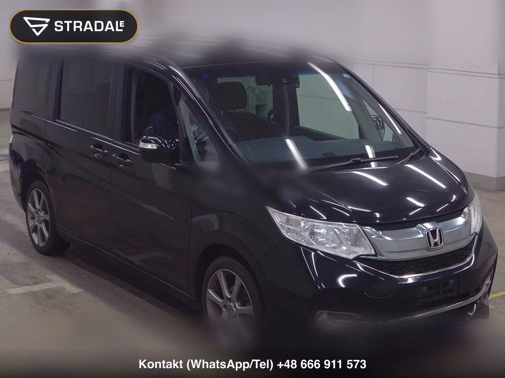 HONDA STEPWAGON 5D 4WD G HONDA SENSING 2017, aukcja z Japonii, zdjęcie 1