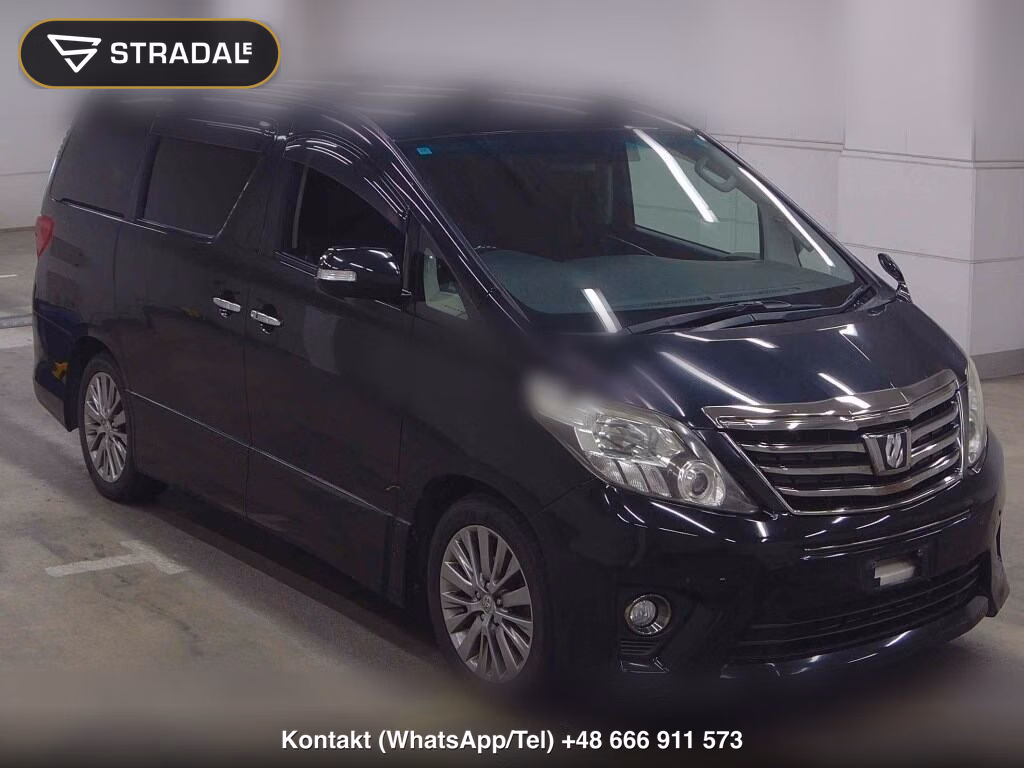 TOYOTA ALPHARD 240S TYPE GOLD 2012, aukcja z Japonii, zdjęcie 1