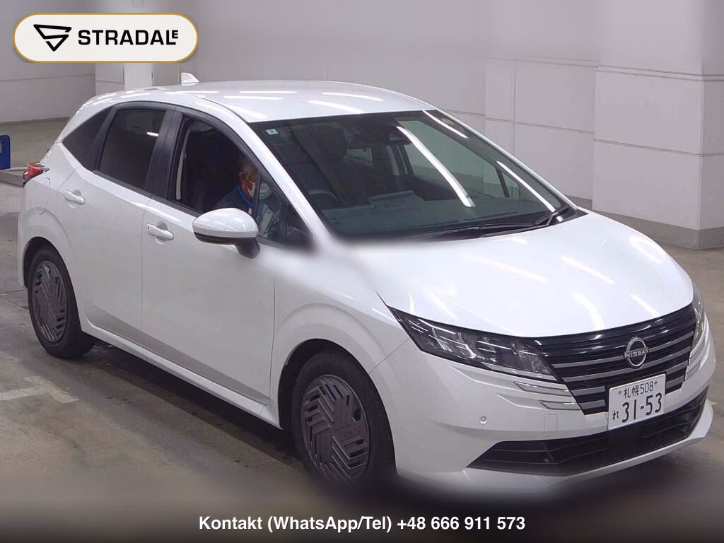NISSAN NOTE 4WD X FOUR 2024, aukcja z Japonii, zdjęcie 1