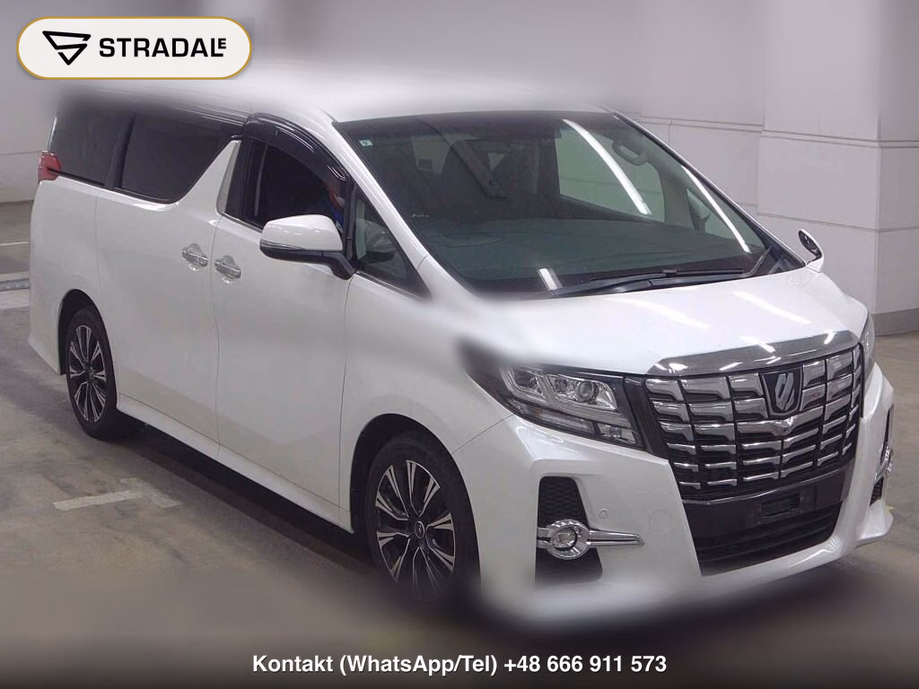TOYOTA ALPHARD 4WD 2.5S C PACKAGE 2017, aukcja z Japonii, zdjęcie 1