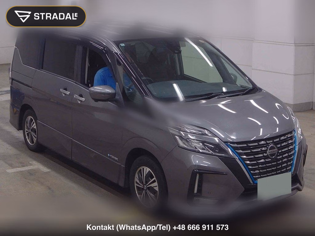 NISSAN SERENA 5D E-POWER HIGHWAY STAR V 2020, aukcja z Japonii, zdjęcie 1