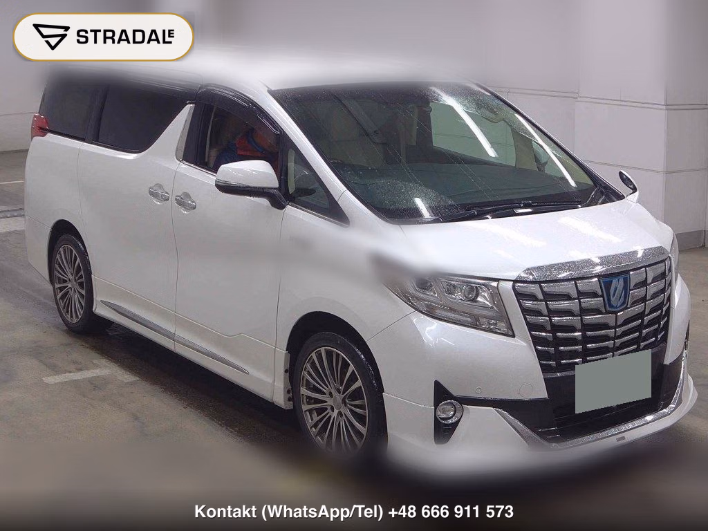 TOYOTA ALPHARD HYBRID 4WD G F PACKAGE 2017, aukcja z Japonii, zdjęcie 1