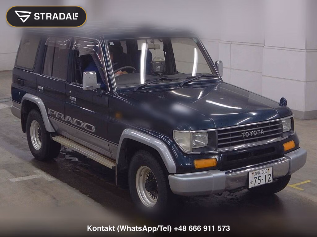TOYOTA LAND CRUISER PRADO 5D 4WD SX WIDE 1993, aukcja z Japonii, zdjęcie 1