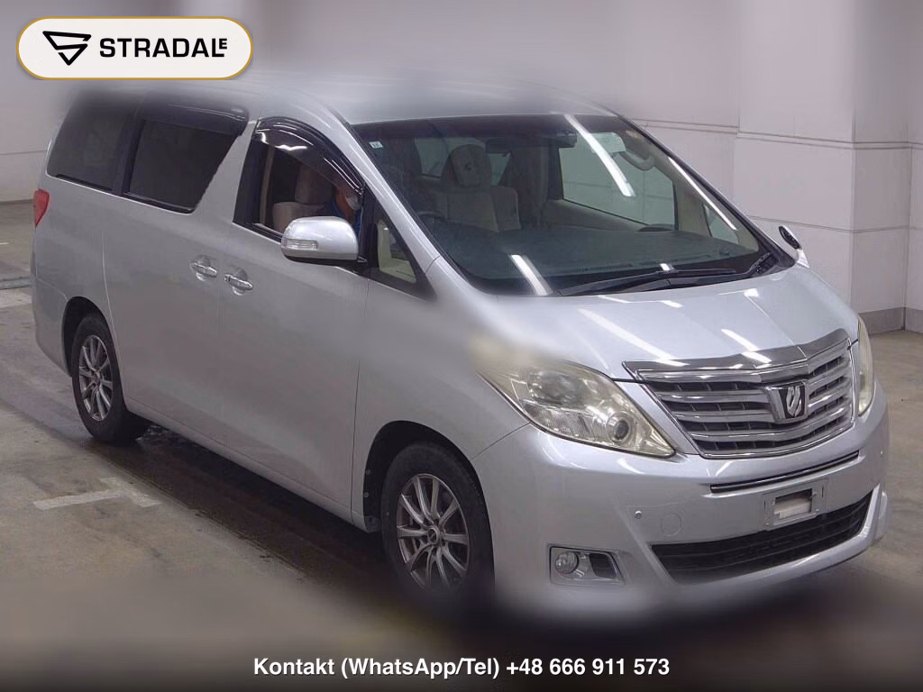 TOYOTA ALPHARD 240X 2012, aukcja z Japonii, zdjęcie 1