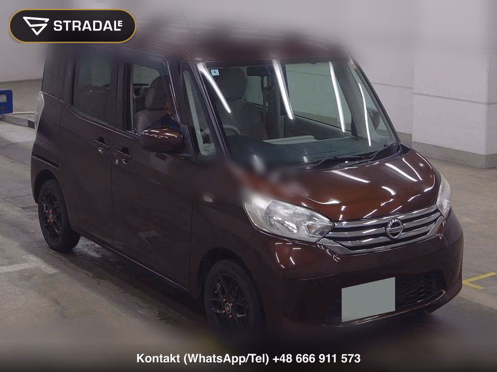 NISSAN DAYZ ROOX 4WD HIGHWAY STAR TURBO 2014, aukcja z Japonii, zdjęcie 1