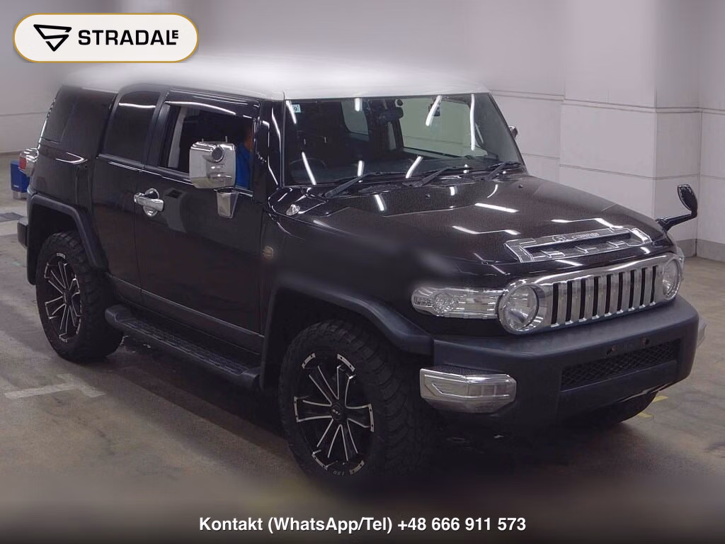 TOYOTA FJ CRUISER 4WD BLACK COLOR PACKAGE 2013, aukcja z Japonii, zdjęcie 1