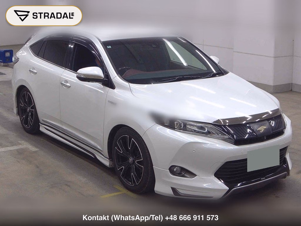 TOYOTA HARRIER HYBRID 4WD PREMIUM ADVANCED PACKAGE 2014, aukcja z Japonii, zdjęcie 1