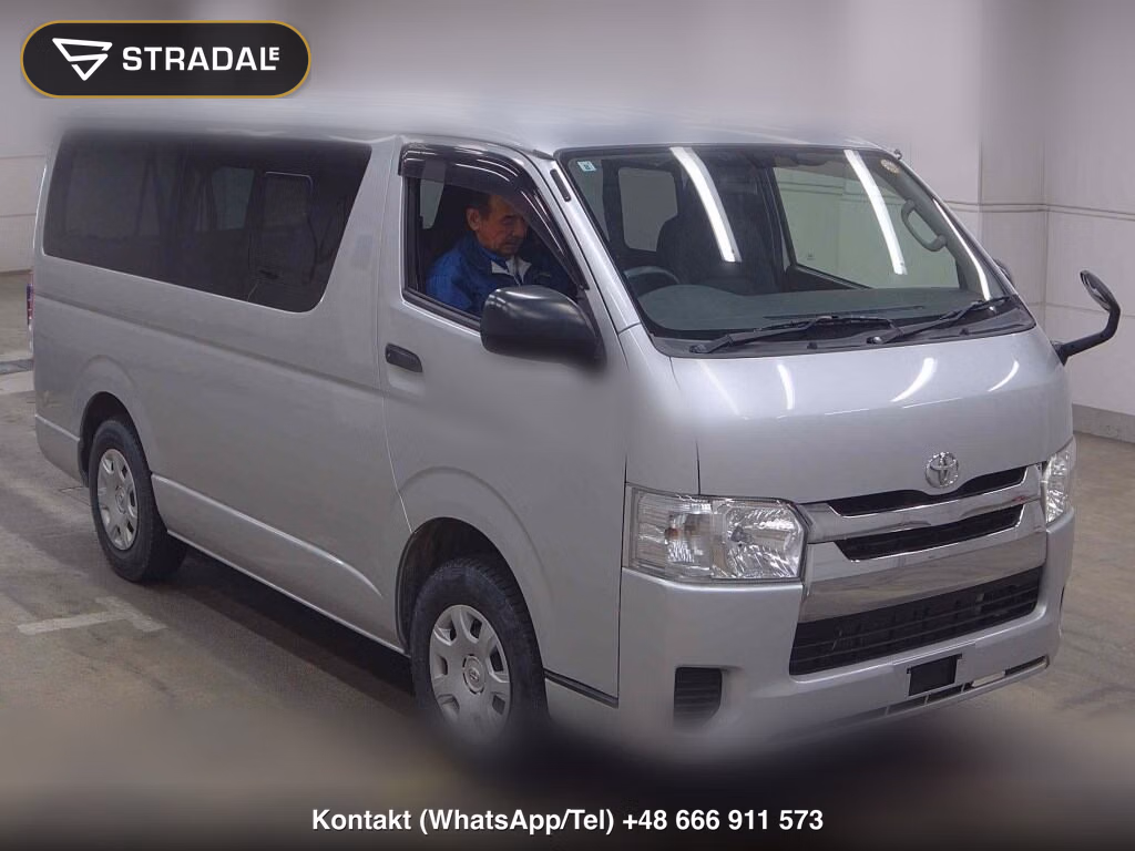 TOYOTA HIACE VAN 4D 4WD DX GL PACKAGE 2019, aukcja z Japonii, zdjęcie 1