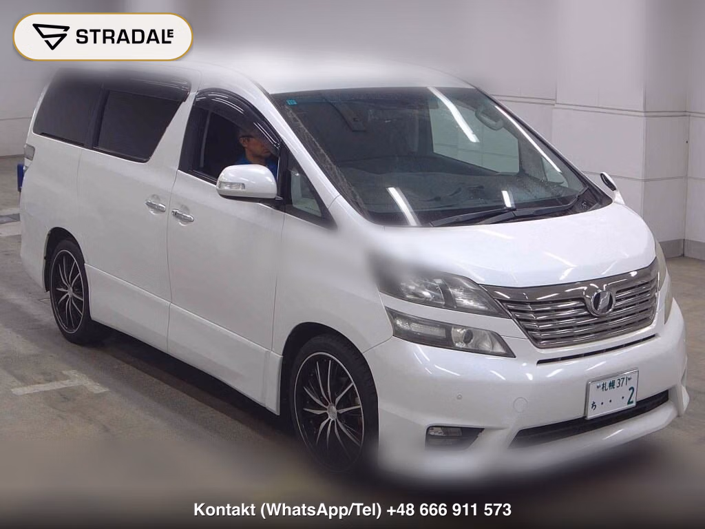 TOYOTA VELLFIRE 4WD 2.4Z PLATINUM SELECTION 2009, aukcja z Japonii, zdjęcie 1