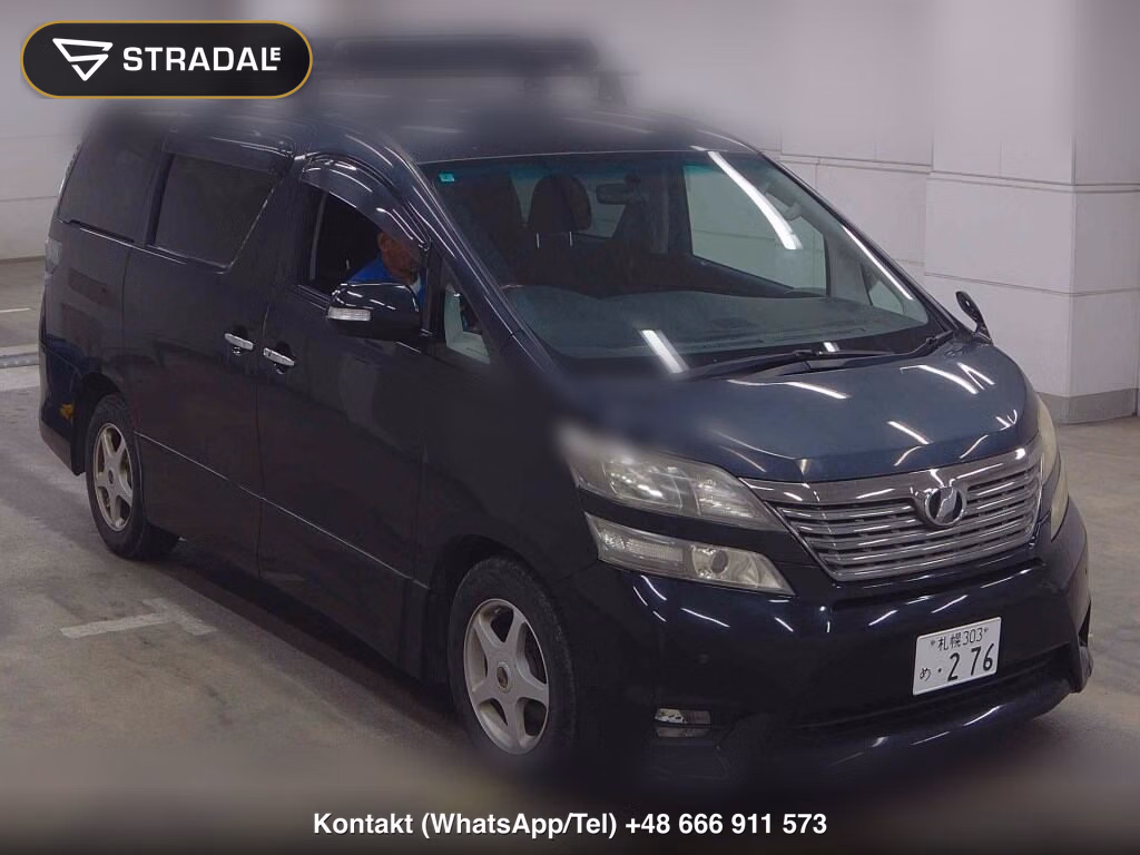 TOYOTA VELLFIRE 4WD 2.4Z 2008, aukcja z Japonii, zdjęcie 1