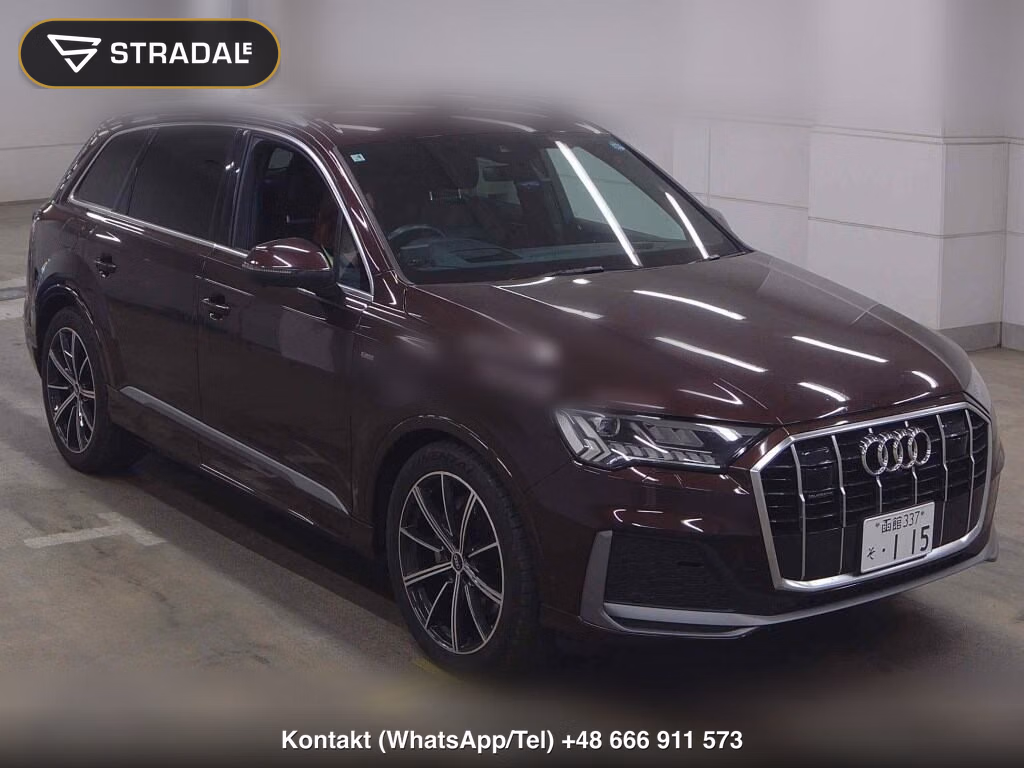 AUDI Q7 4WD 45 S LINE LIMITED 2021, aukcja z Japonii, zdjęcie 1