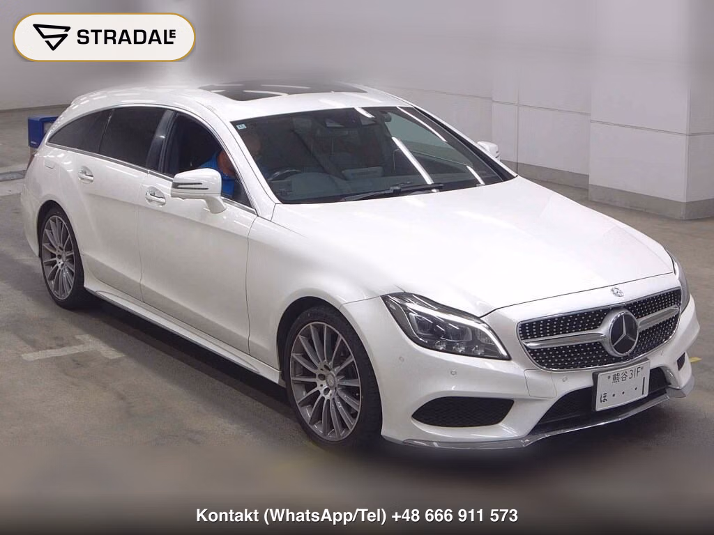 MERCEDES BENZ CLS-CLASS SHOOTING BRAKE CLS220D AMG LINE SHOOTING BRAKE 2016, aukcja z Japonii, zdjęcie 1
