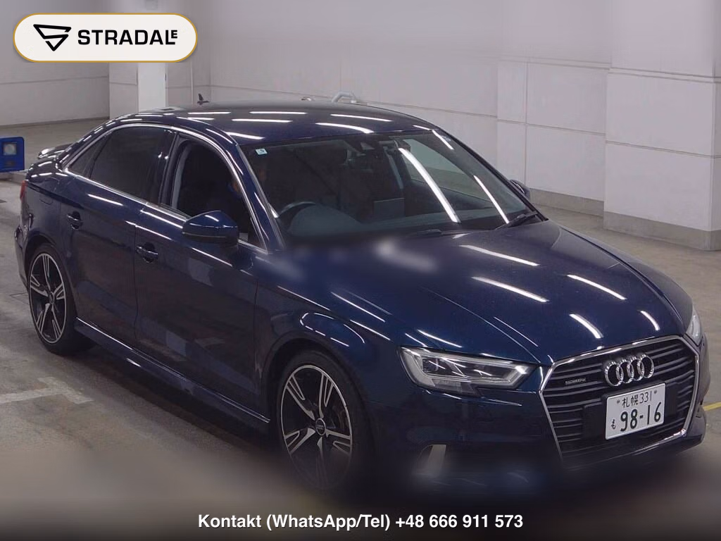 AUDI A3 SEDAN 4WD 40 TFSI QUATTRO SPORT 2019, aukcja z Japonii, zdjęcie 1