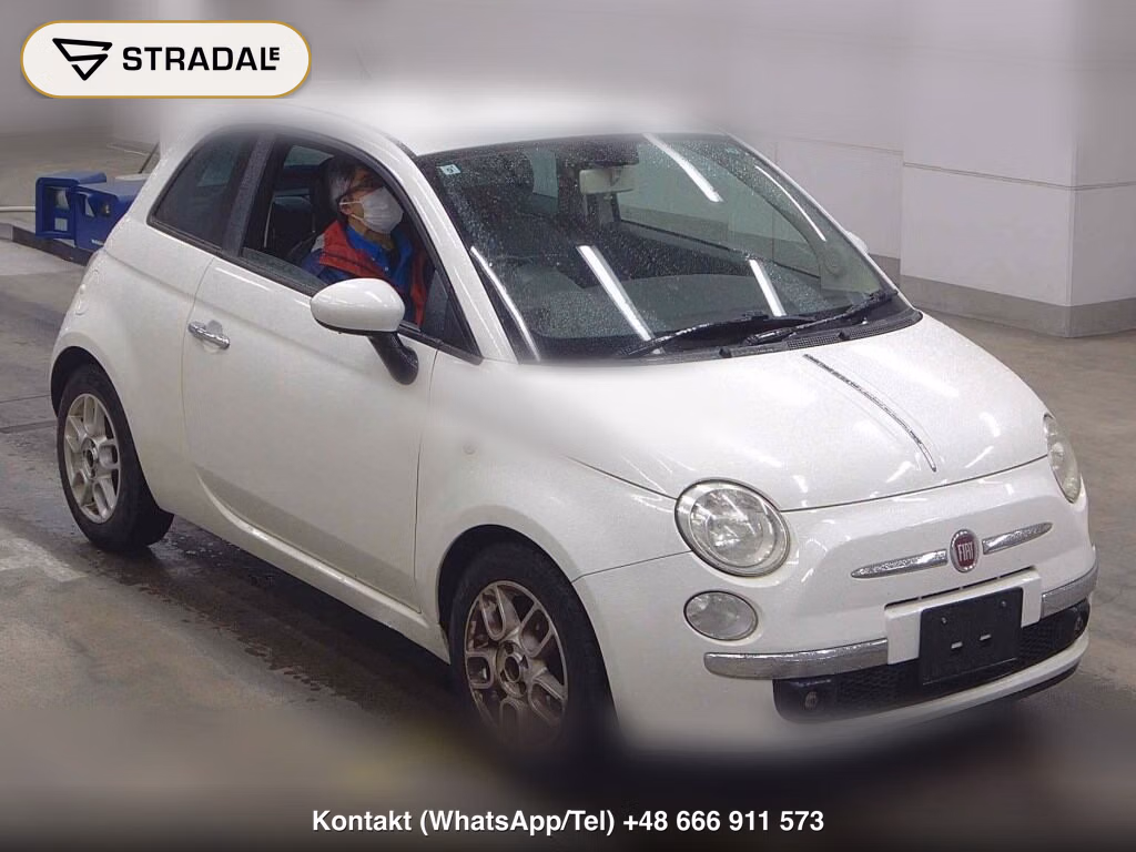 FIAT 500 1.2 SPORT 2011, aukcja z Japonii, zdjęcie 1