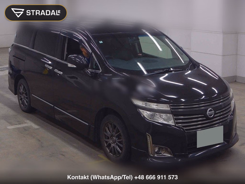 NISSAN ELGRAND 5D 2012, aukcja z Japonii, zdjęcie 1