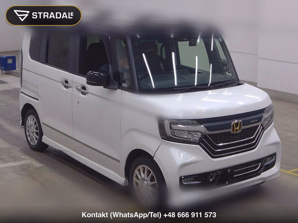 HONDA N-BOX CUSTOM 4WD 2019, aukcja z Japonii, zdjęcie 1