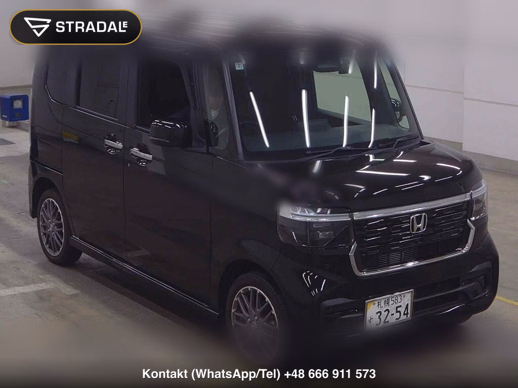 HONDA N-BOX CUSTOM 4WD TURBO 2024, aukcja z Japonii, zdjęcie 1