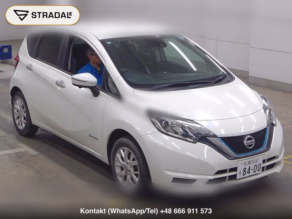 NISSAN NOTE 4WD E-POWER X FOUR V SELECTION 2020, aukcja z Japonii, zdjęcie 1