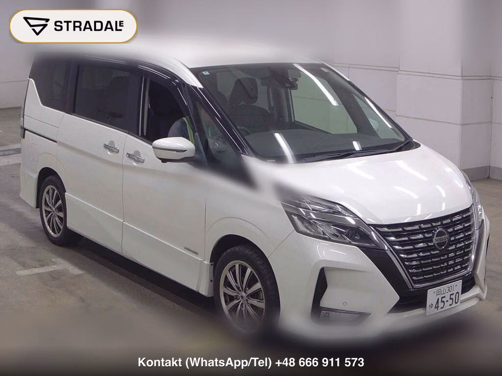 NISSAN SERENA 5D 4WD HIGHWAY STAR V 2020, aukcja z Japonii, zdjęcie 1