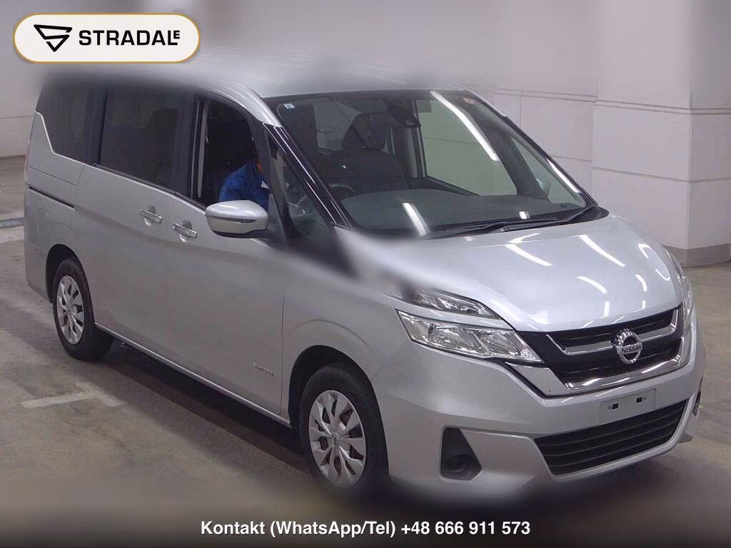 NISSAN SERENA 5D 4WD X V SELECTION Ⅱ 2019, aukcja z Japonii, zdjęcie 1