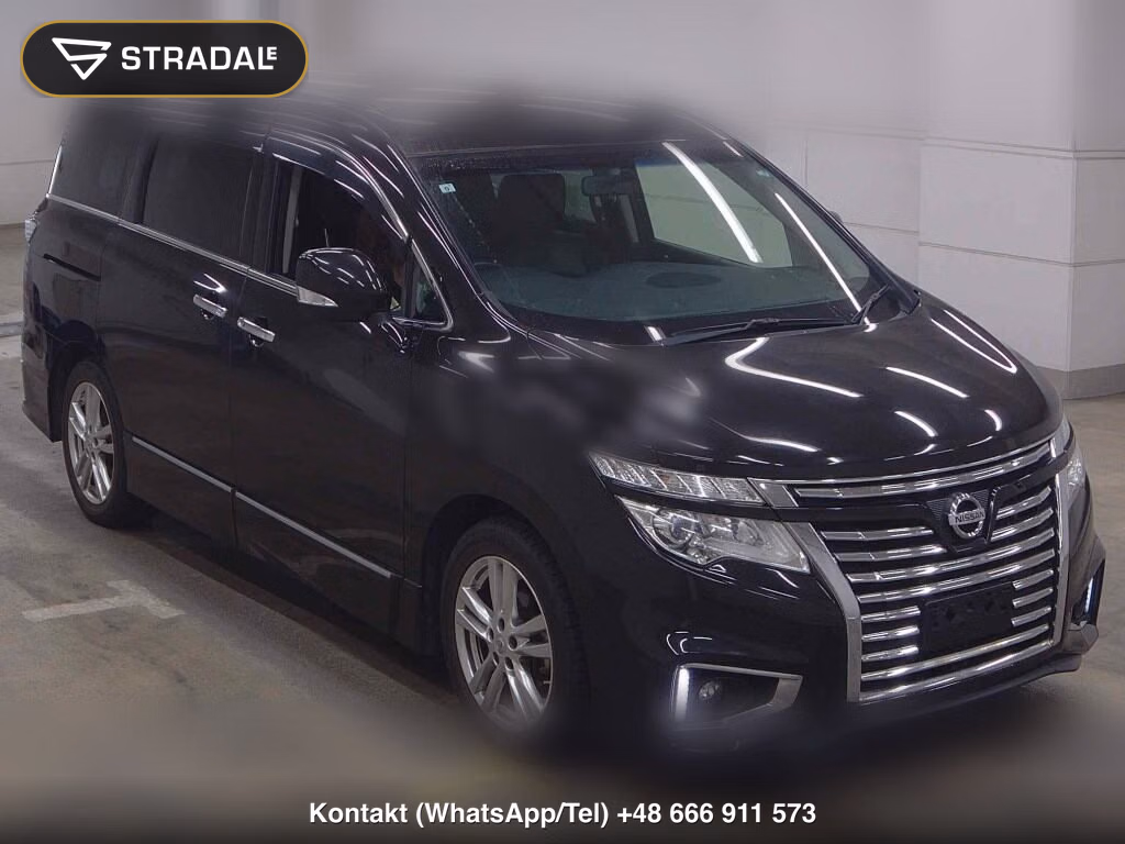 NISSAN ELGRAND 5D 4WD 250 HIGHWAY STAR PREMIUM 2015, aukcja z Japonii, zdjęcie 1