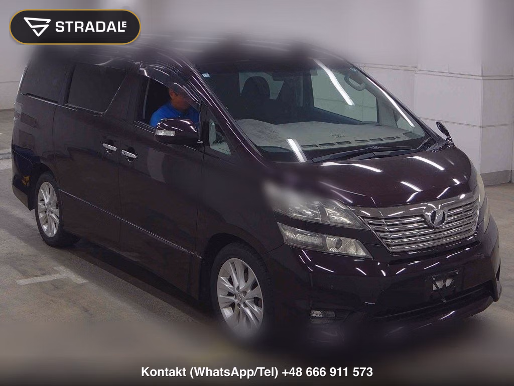 TOYOTA VELLFIRE 4WD 2.4Z PLATINUM SELECTION 2009, aukcja z Japonii, zdjęcie 1