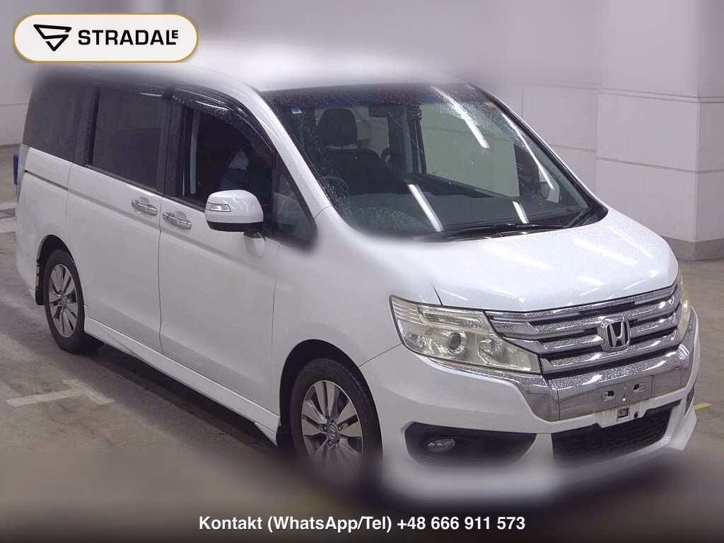HONDA STEPWAGON SPADA 4WD Z 2013, aukcja z Japonii, zdjęcie 1