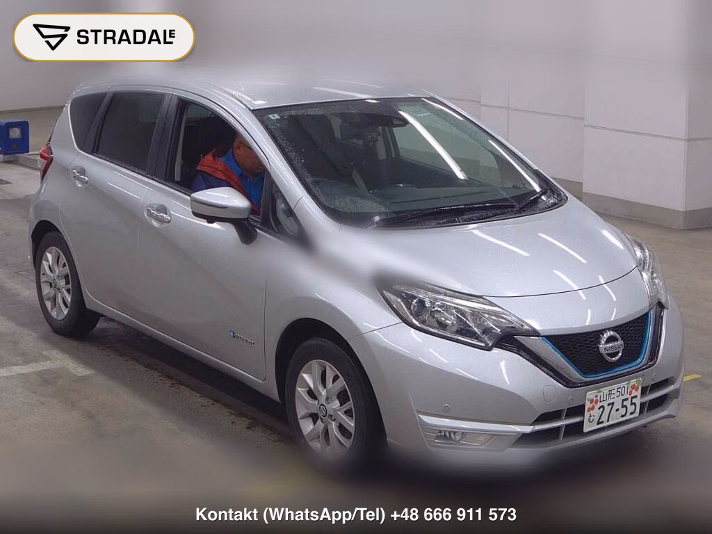NISSAN NOTE 4WD E-POWER X FOUR V SELECTION 2020, aukcja z Japonii, zdjęcie 1