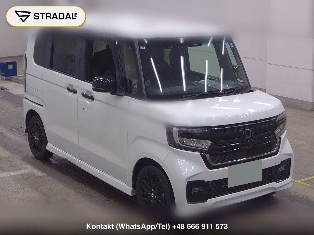 HONDA N-BOX CUSTOM 4WD L･TURBO STYLE PLUS BLACK 2023, aukcja z Japonii, zdjęcie 1