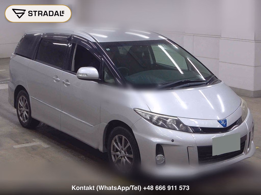 TOYOTA ESTIMA HYBRID 4WD AERAS 2012, aukcja z Japonii, zdjęcie 1