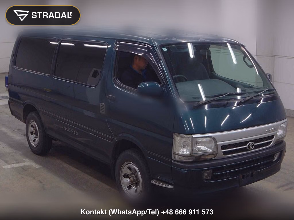 TOYOTA HIACE VAN 4D 4WD LONG SUPER GL 2004, aukcja z Japonii, zdjęcie 1