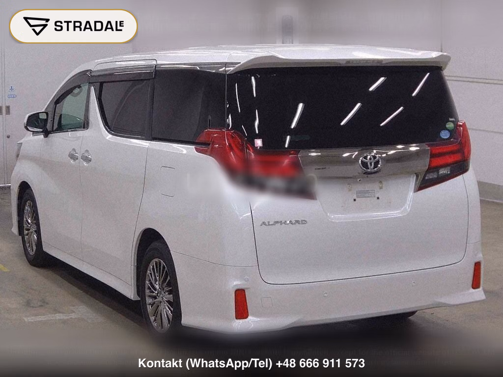 TOYOTA ALPHARD 4WD 2.5S A PACKAGE TYPE BLACK, miniaturka 3