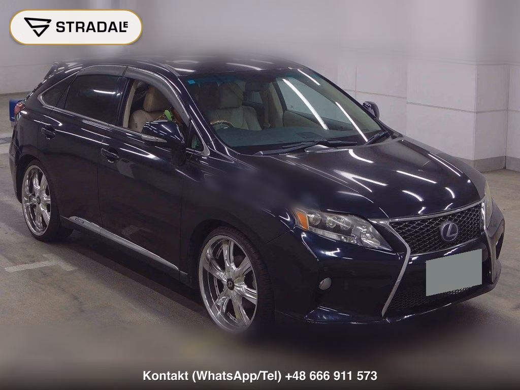 LEXUS RX 4WD RX450H 2010, aukcja z Japonii, zdjęcie 1