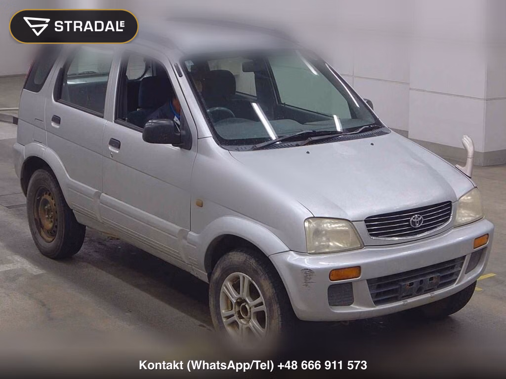 TOYOTA CAMI 4WD P 2000, aukcja z Japonii, zdjęcie 1