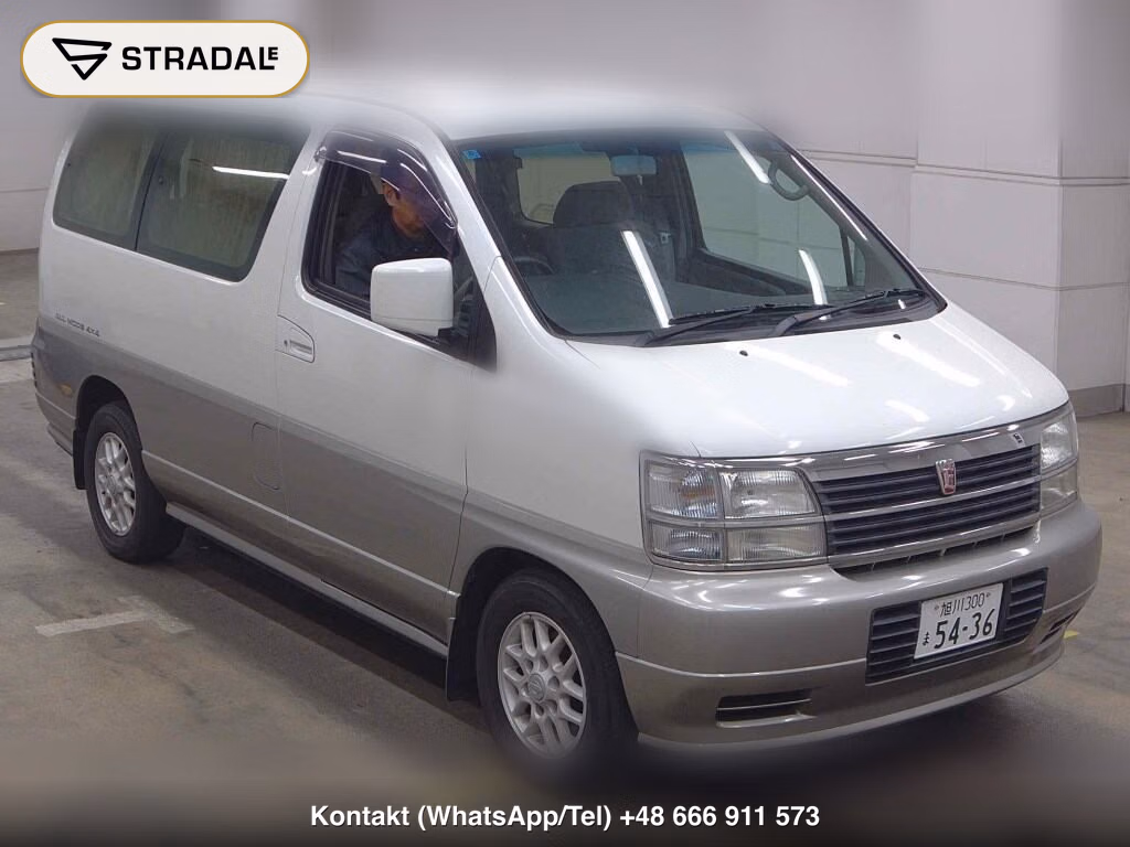 NISSAN ELGRAND 4D 4WD V 1997, aukcja z Japonii, zdjęcie 1